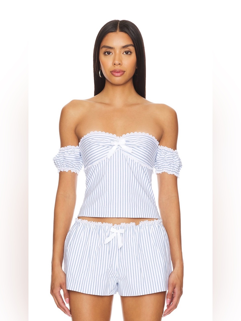MAJORELLE Cynthia Set in blue and white